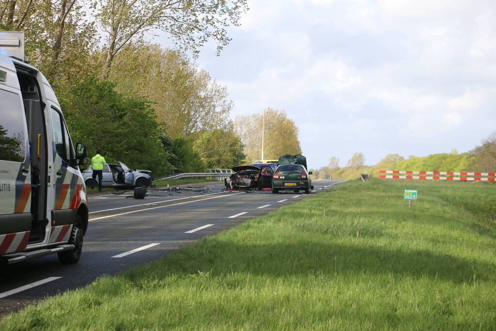 Meerdere gewonden bij ernstig ongeval