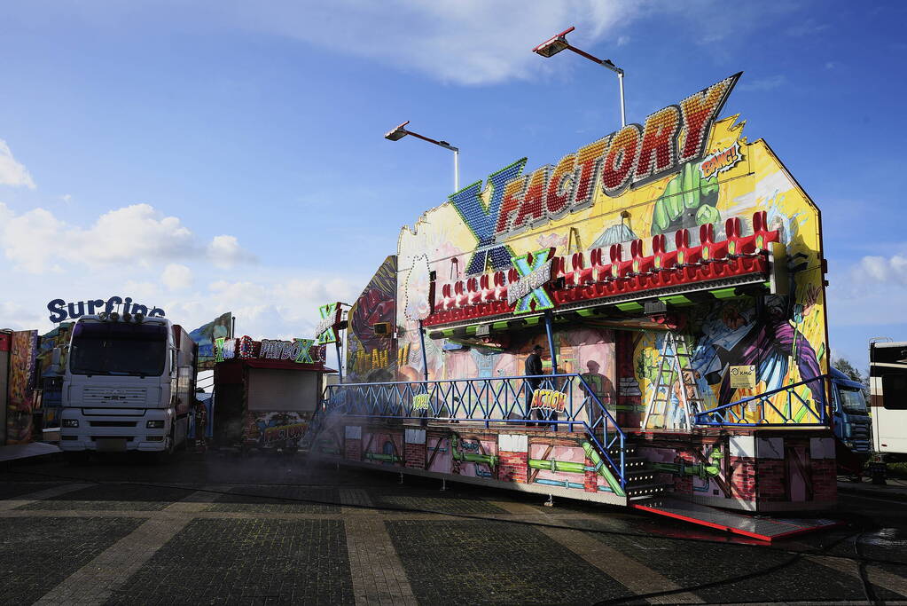 Laatste loodjes voor start van kermis