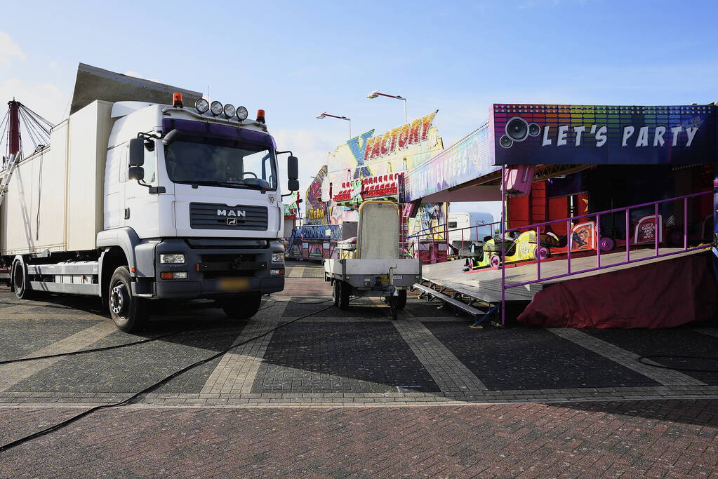 Laatste loodjes voor start van kermis