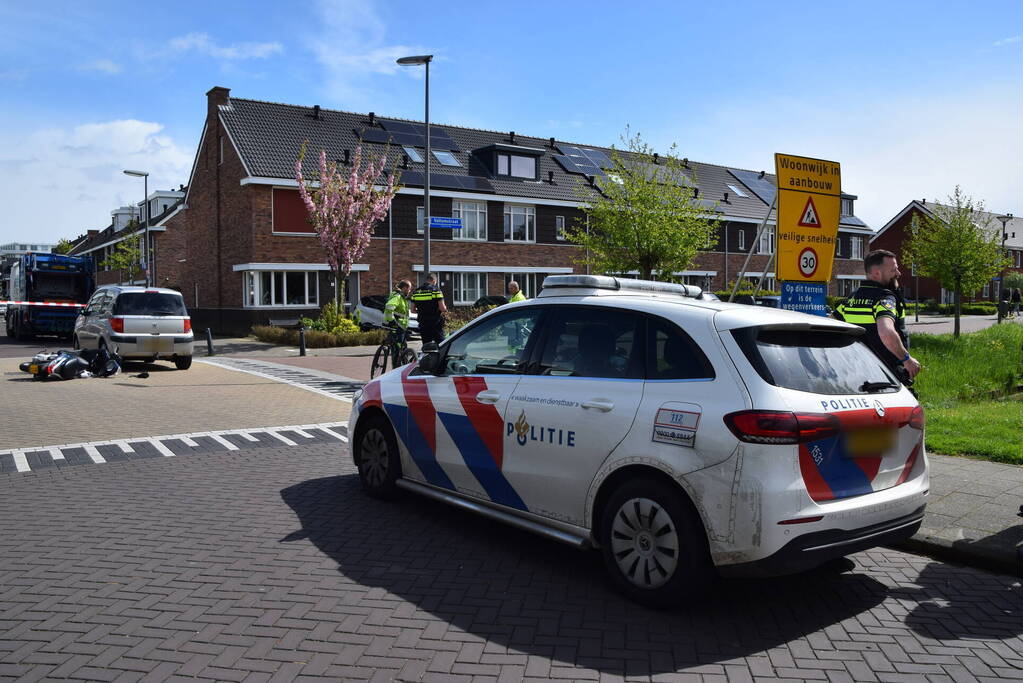 Scooterrijder gewond bij aanrijding door automobilist