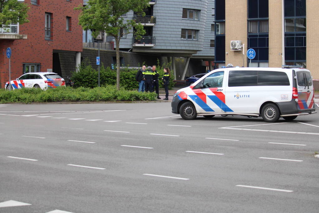 Fietser aangereden door personenauto