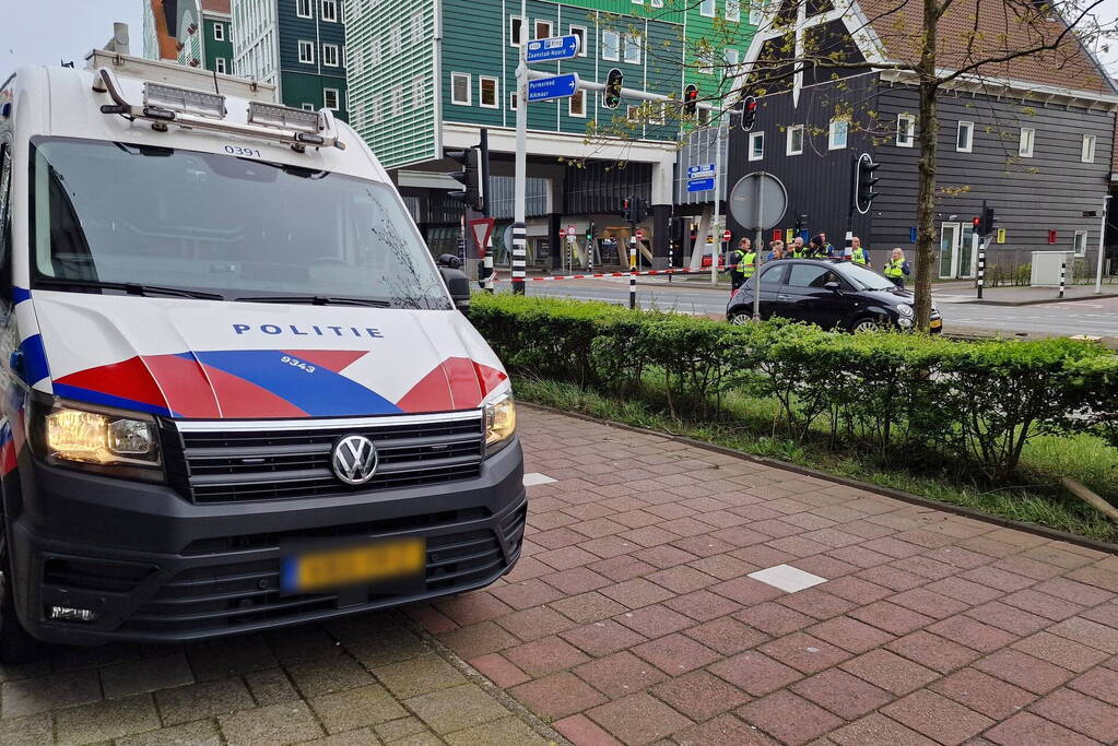 Maaltijdbezorger gewond bij ongeval