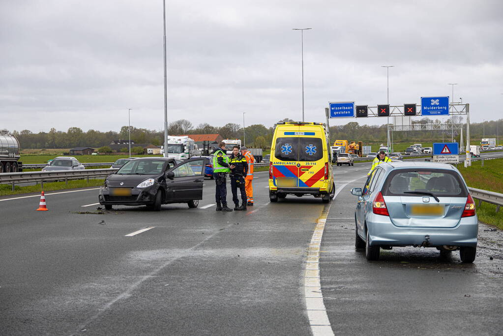 Twee ongevallen achter elkaar op zelfde plek