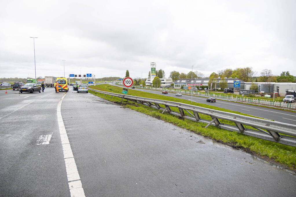 Twee ongevallen achter elkaar op zelfde plek