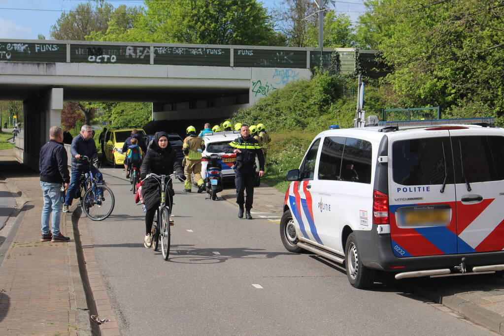 Treinverkeer gestremd vanwege aanrijding