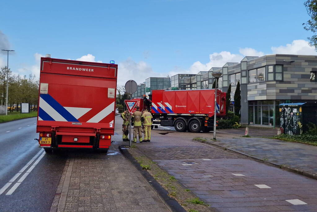 Gewonde bij brand in machine van fabriek