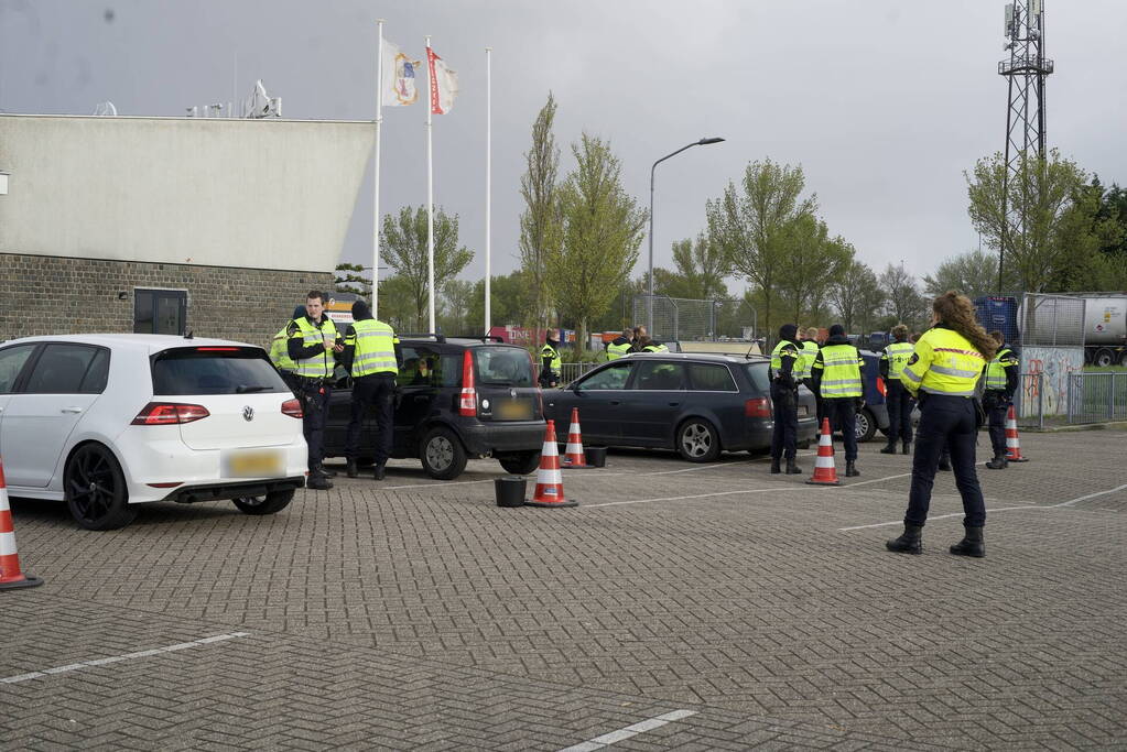 Grote verkeerscontrole door politie en Belastingdienst