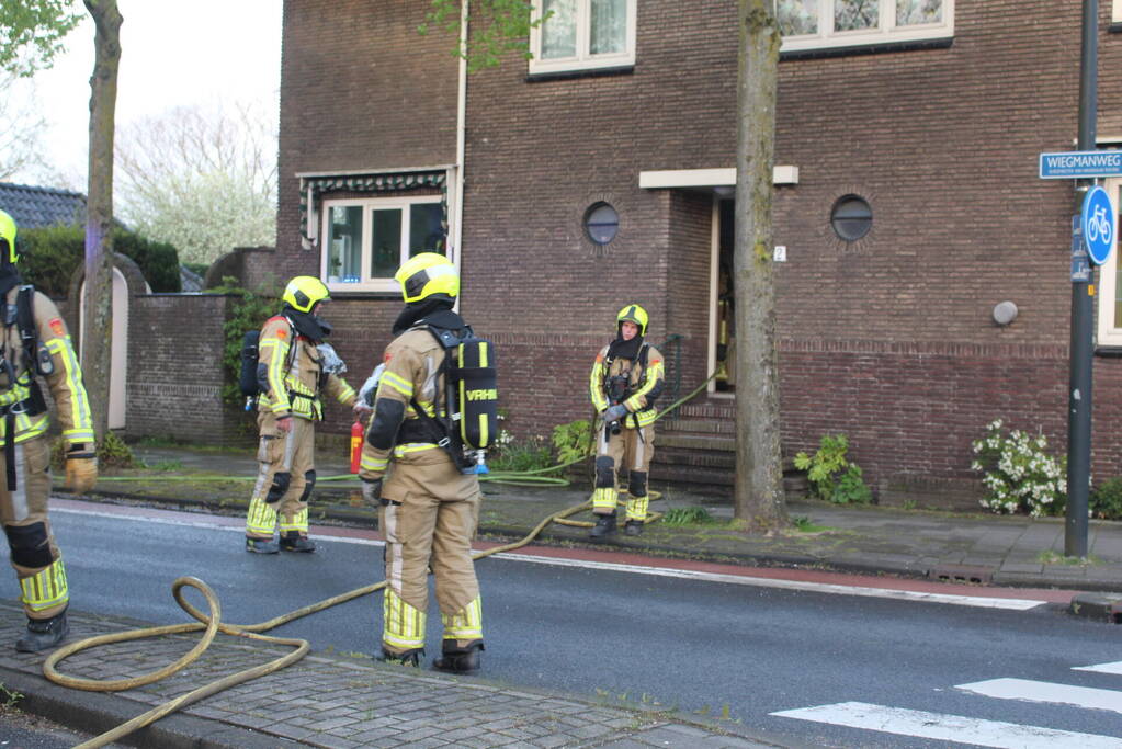 Brandweer ingezet na brand in meterkast