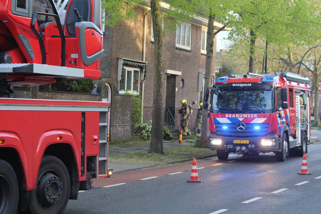 Brandweer ingezet na brand in meterkast