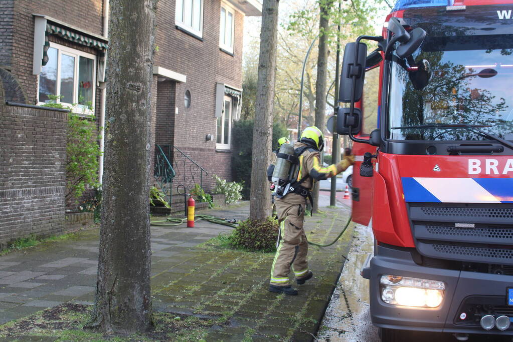 Brandweer ingezet na brand in meterkast