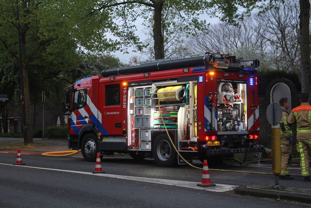 Brandweer ingezet na brand in meterkast