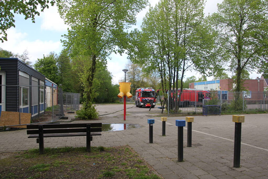 Inbraak en brandstichting in leegstaand schoolgebouw