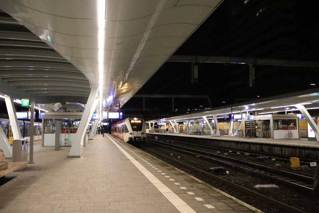 Machinisten zetten trein stil wegens staking