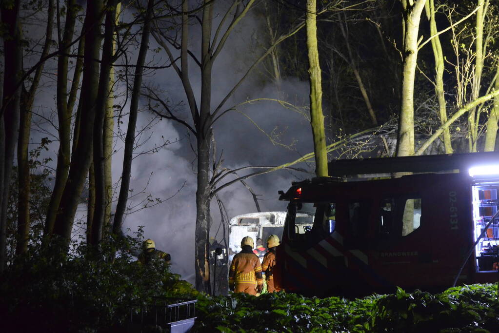 Schuur verwoest door brand