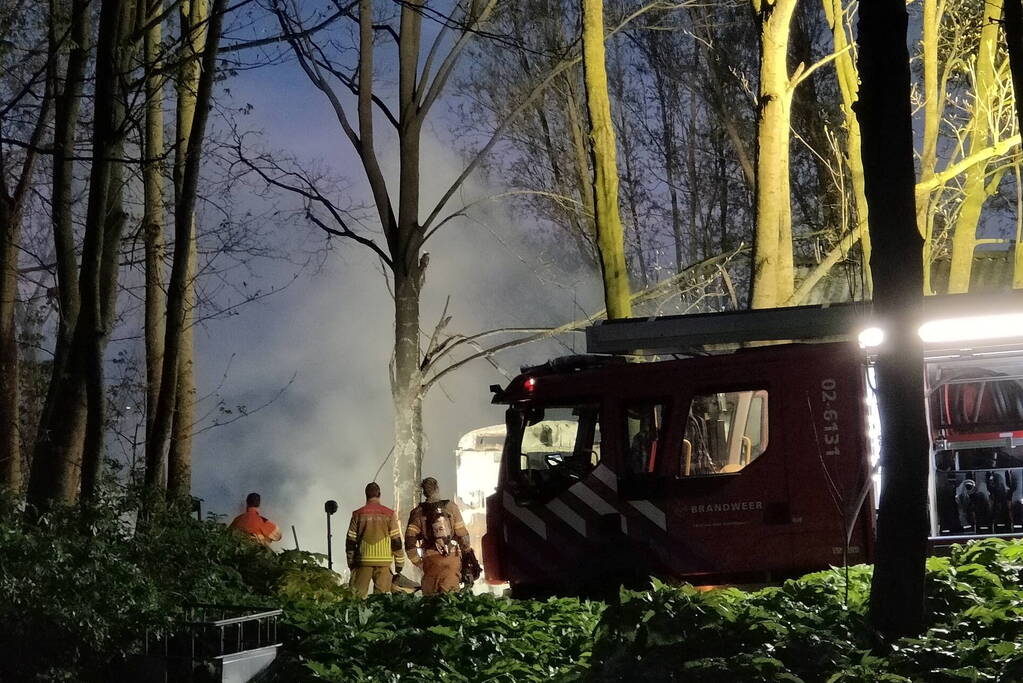 Schuur verwoest door brand