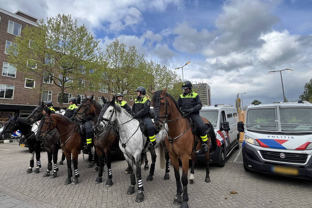 Huldiging plein loopt vol met Feyenoord-fans