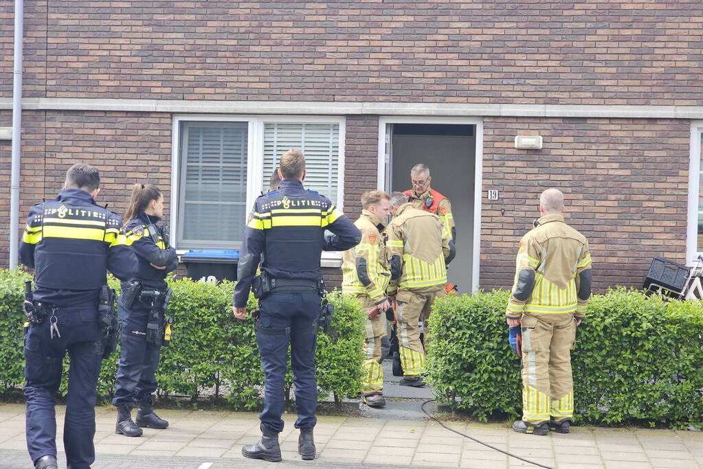 Brandweer ingezet voor rookontwikkeling in woning