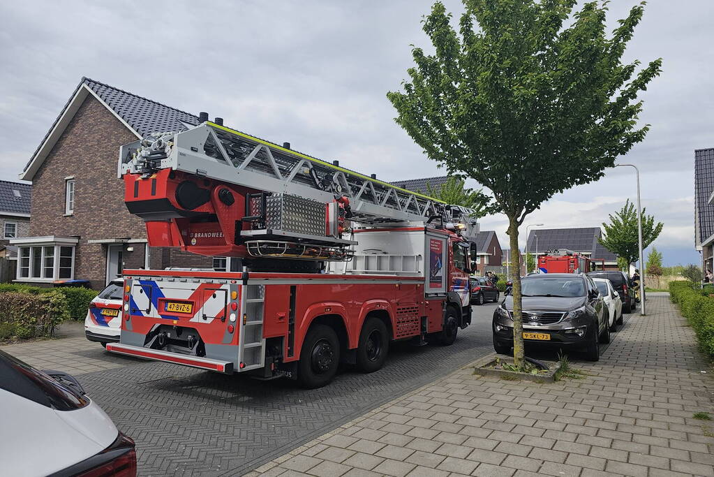 Brandweer ingezet voor rookontwikkeling in woning