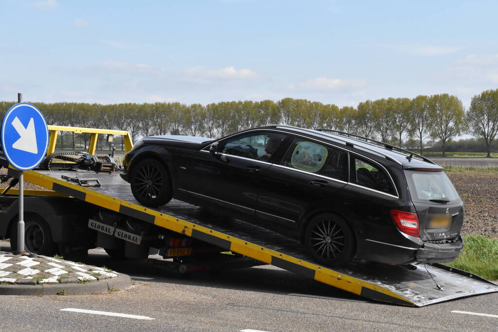 Flinke schade bij kop-staartbotsing