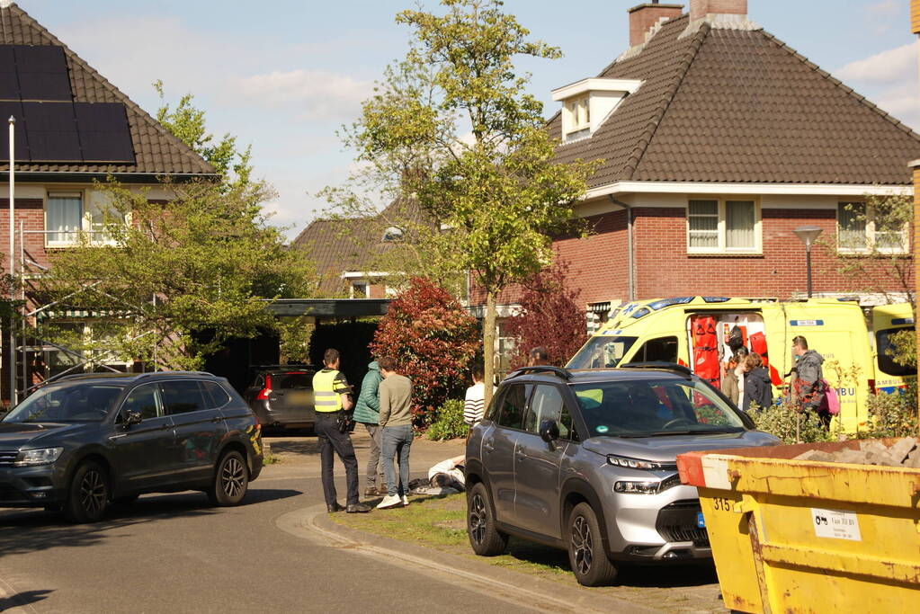 Fietser aangereden in woonwijk