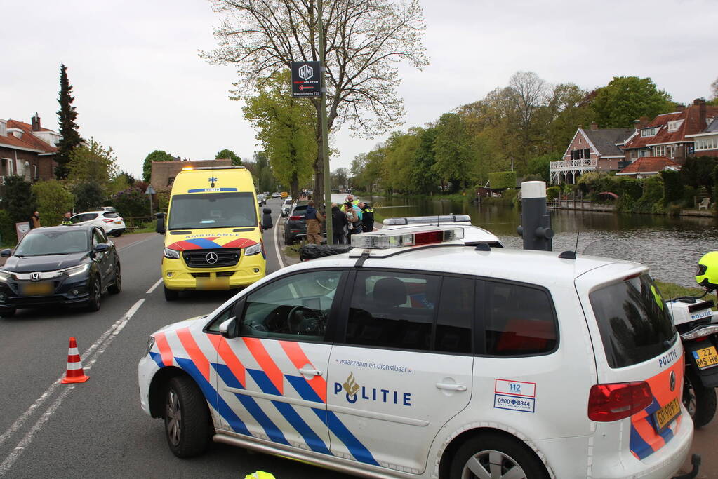 Twee fietsers betrokken bij aanriiding