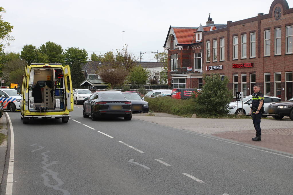 Twee fietsers betrokken bij aanriiding