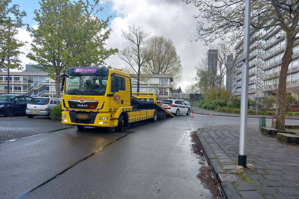 Handhavers betrokken bij auto-ongeluk