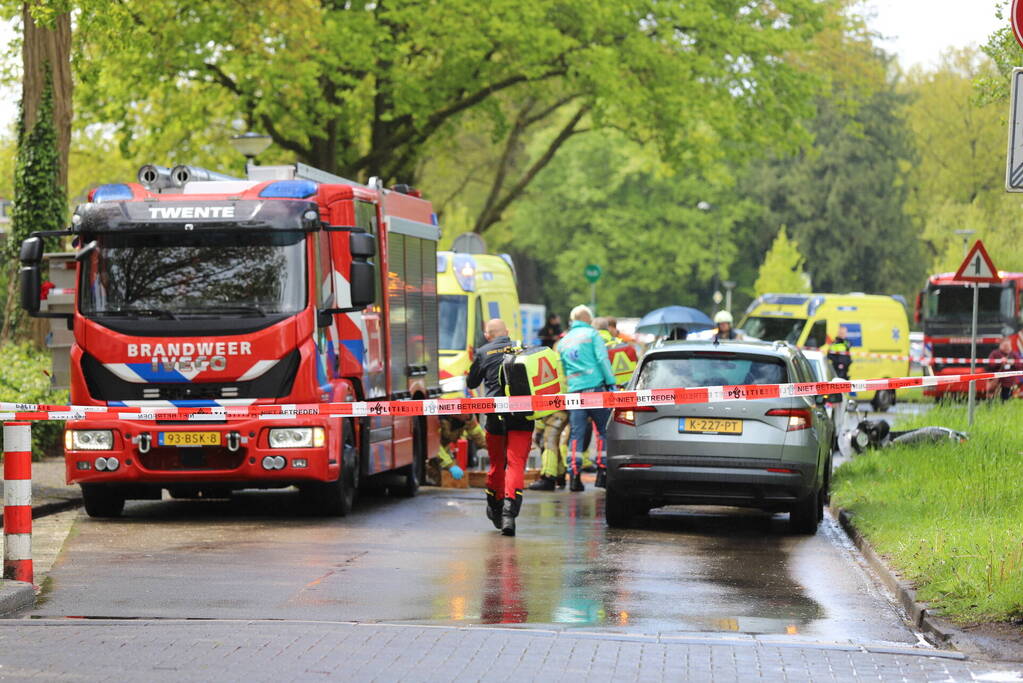 Scooterrijder zwaargewond bij aanrijding