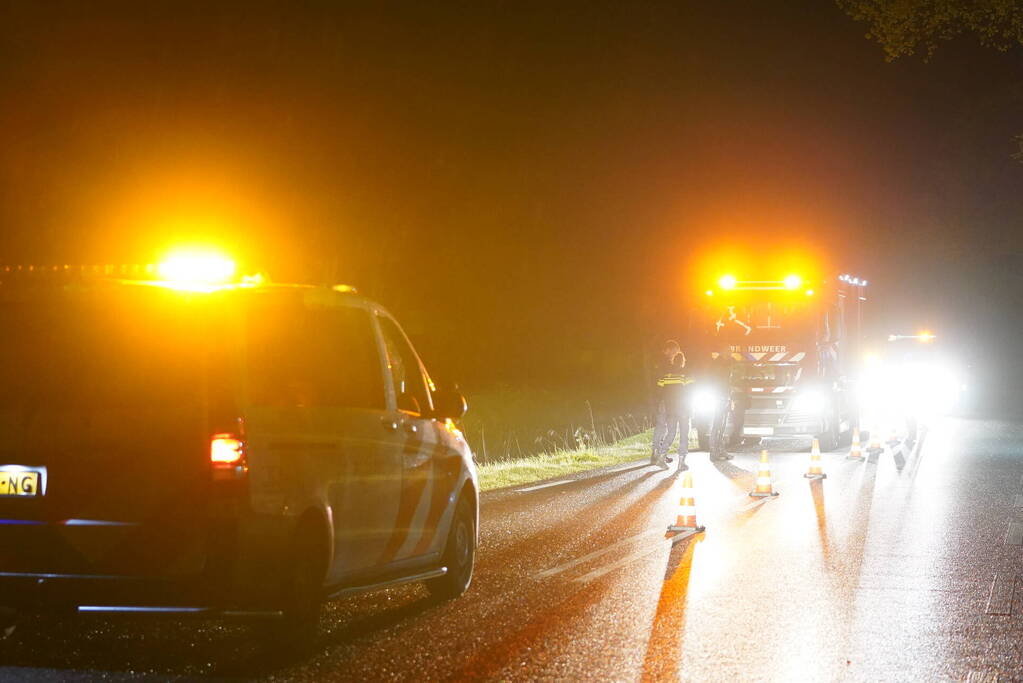 Veel rook bij schoorsteenbrand