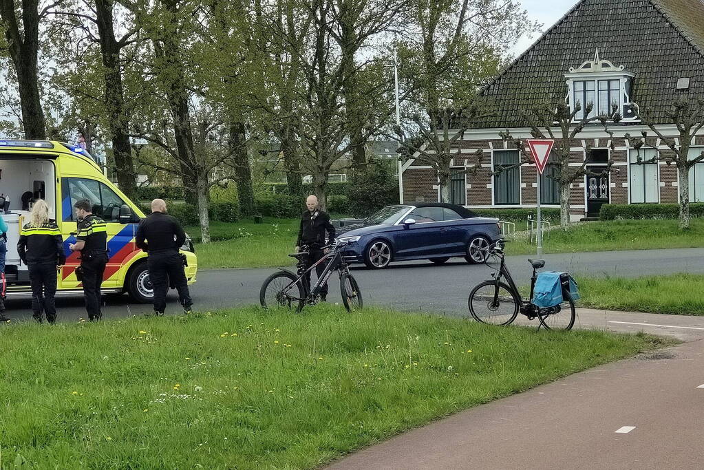 Jongen op mountainbike aangereden