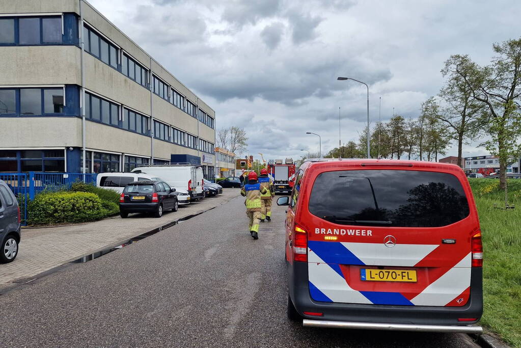 Bedrijven ontruimd vanwege gaslekkage