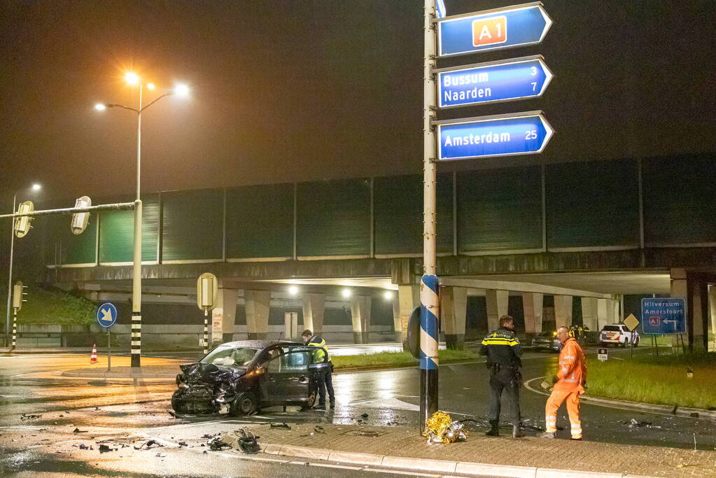 Twee personenwagens betrokken bij verkeersongeval