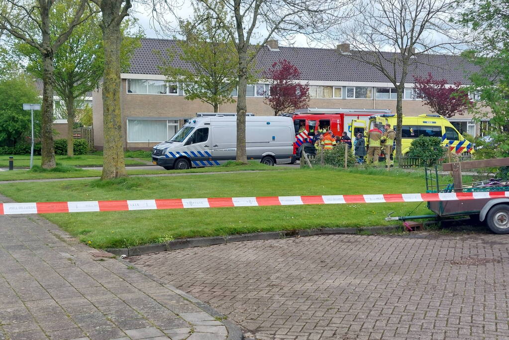 Mogelijk explosieven gevonden, omgeving afgezet explosieven Opruimingsdienst Defensie ingeschakeld