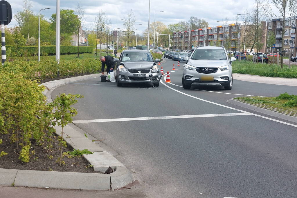 Veel schade en verkeersoverlast bij kop-staartbotsing