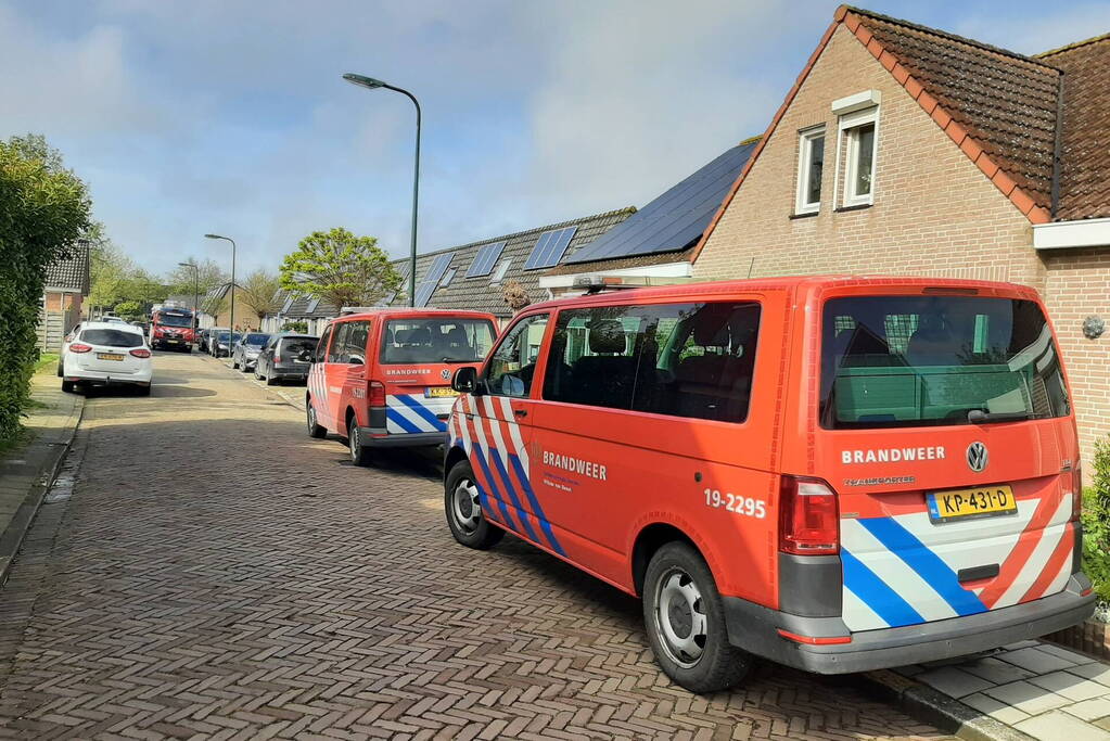 Brandweer ingezet voor keukenbrand