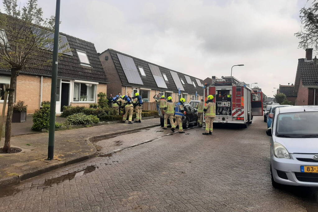 Brandweer ingezet voor keukenbrand