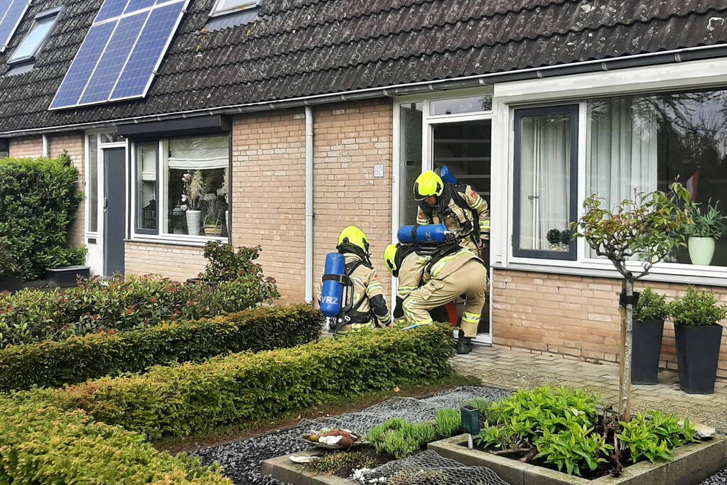 Brandweer ingezet voor keukenbrand