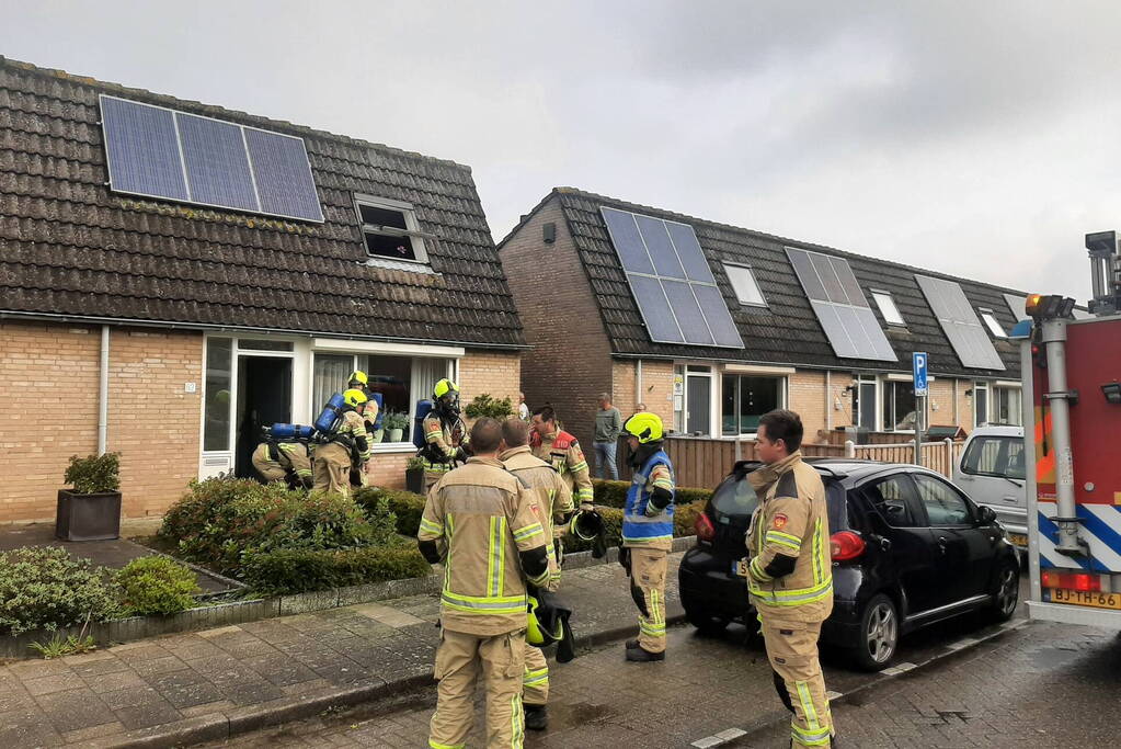 Brandweer ingezet voor keukenbrand