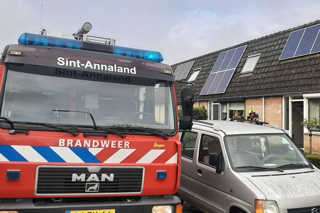 Brandweer ingezet voor keukenbrand