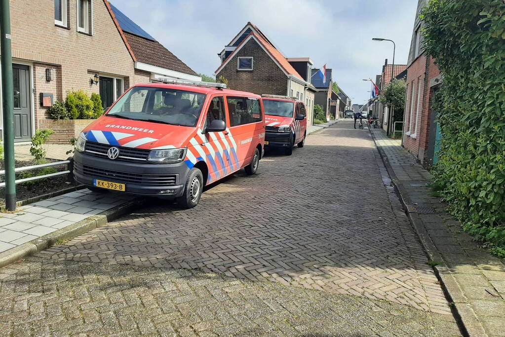 Brandweer ingezet voor keukenbrand