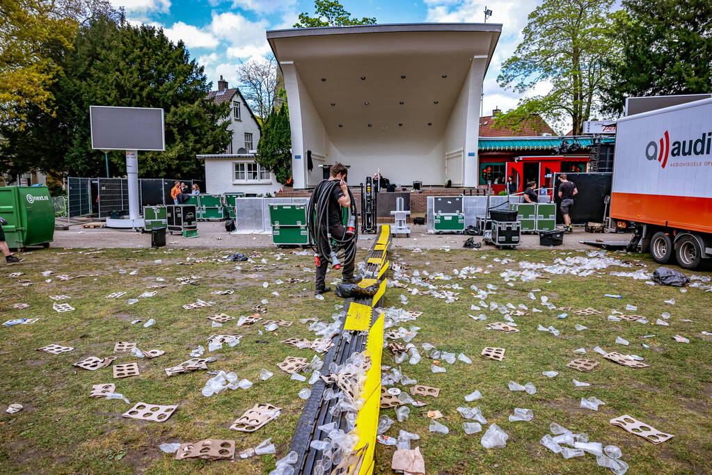 Koningsdag rumoerig afgesloten