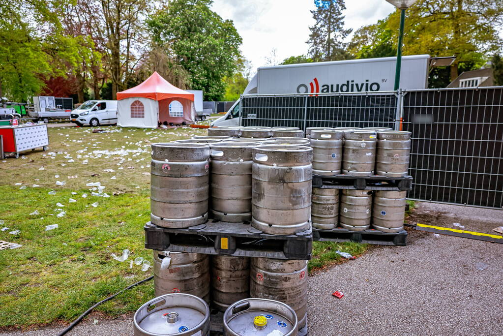 Koningsdag rumoerig afgesloten