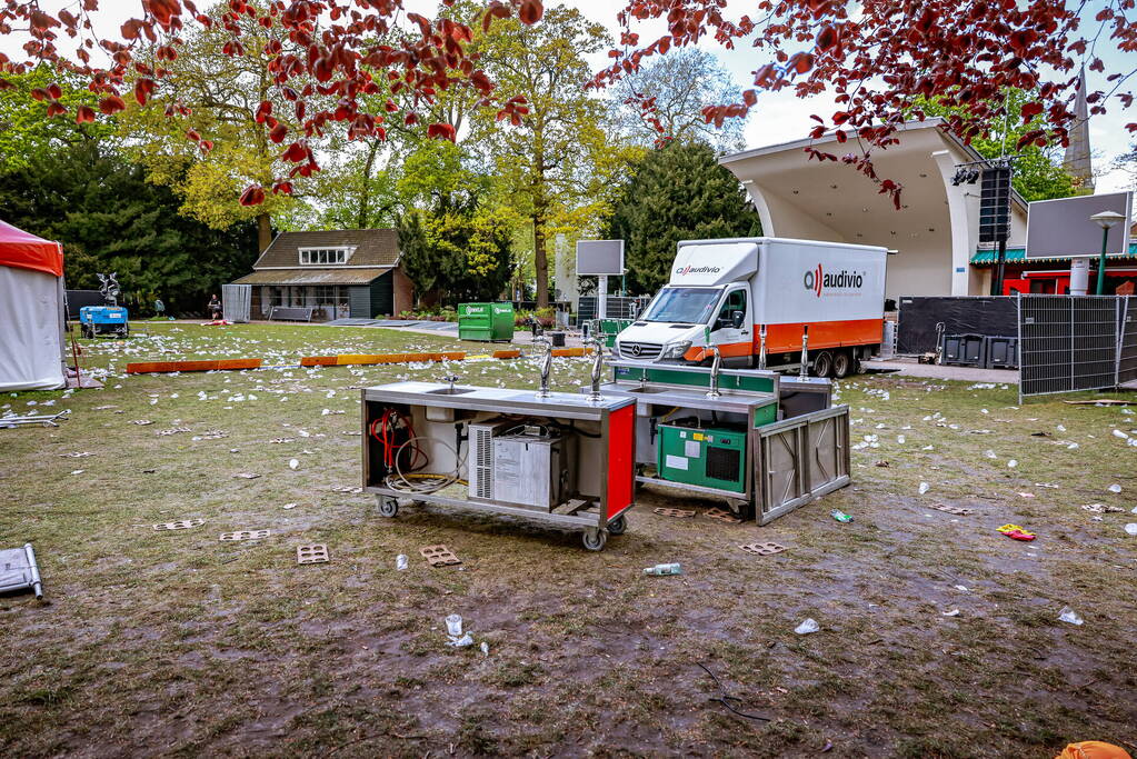 Koningsdag rumoerig afgesloten