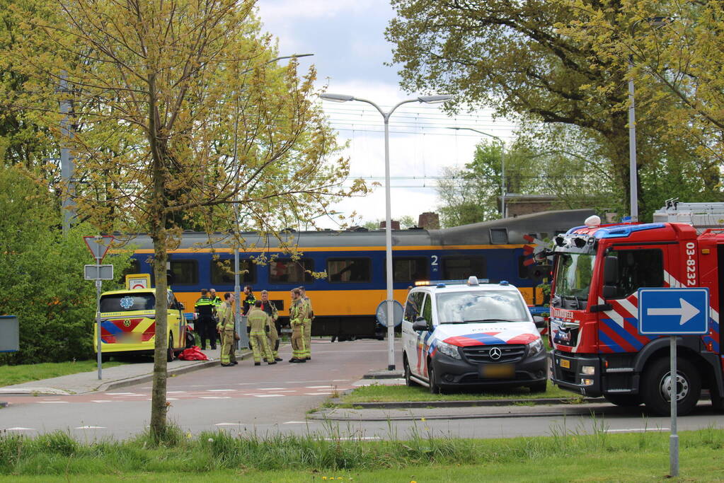 Treinverkeer gestremd vanwege aanrijding