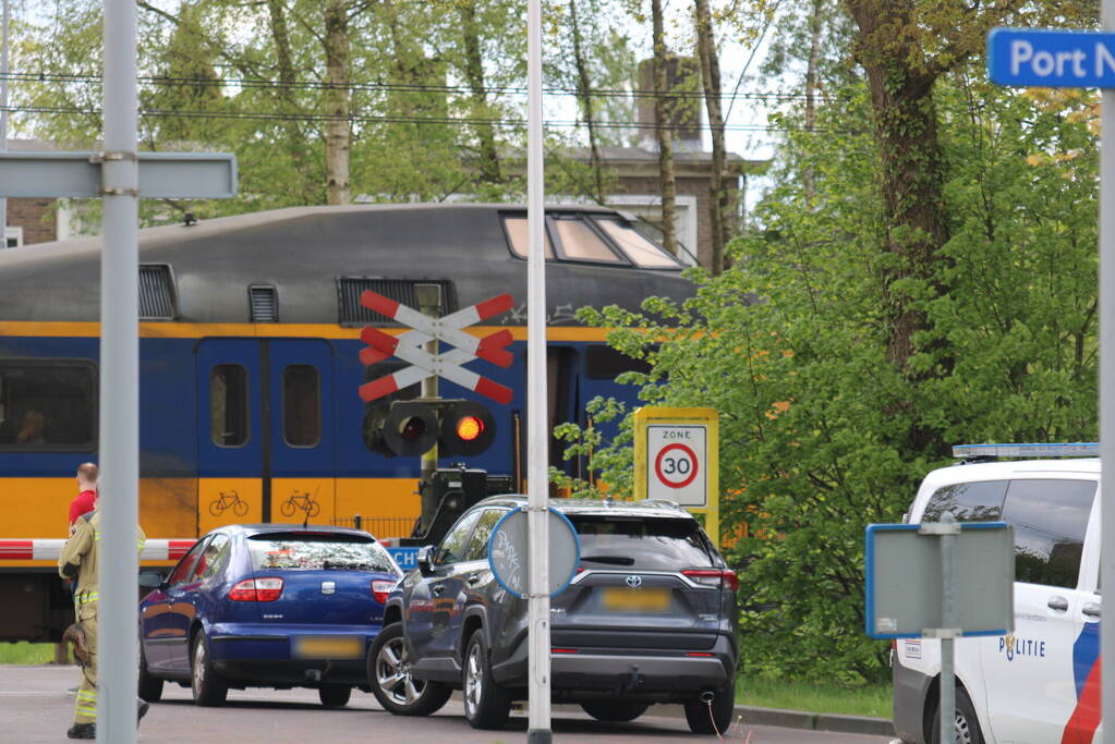 Treinverkeer gestremd vanwege aanrijding