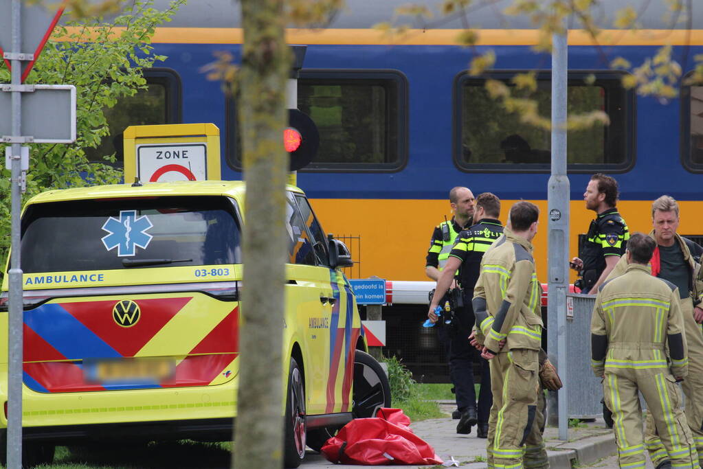 Treinverkeer gestremd vanwege aanrijding