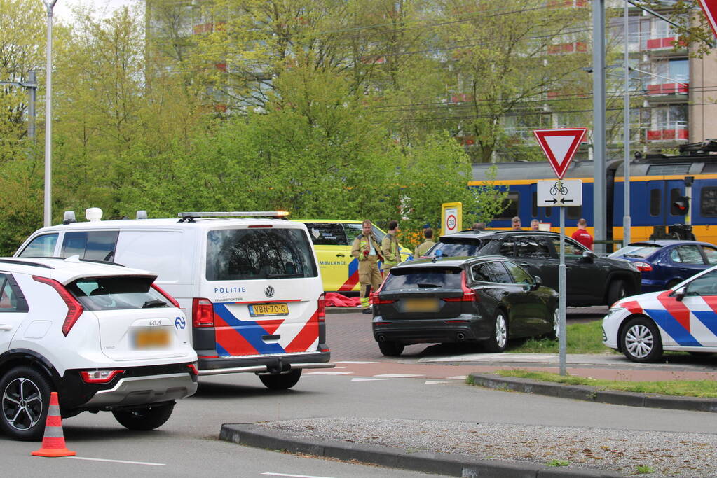 Treinverkeer gestremd vanwege aanrijding