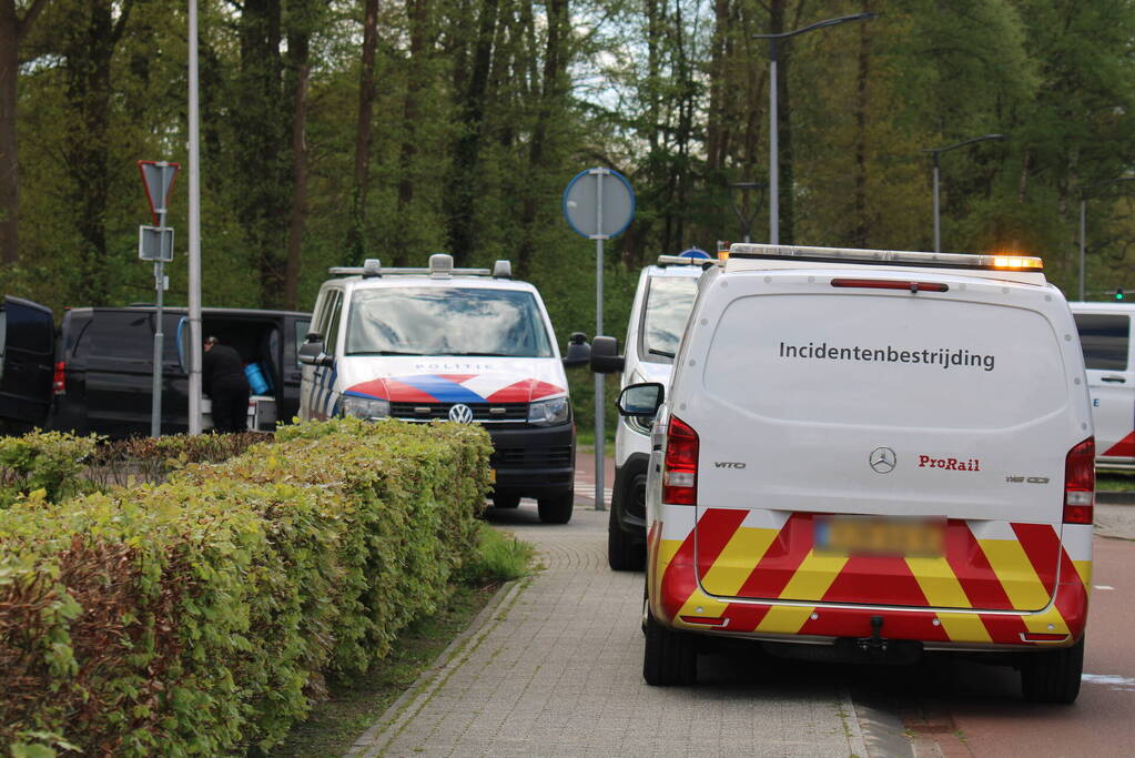 Treinverkeer gestremd vanwege aanrijding