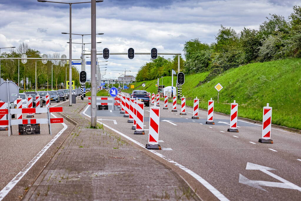 Nog dagen lang hinder na verkeersongeval op kruising