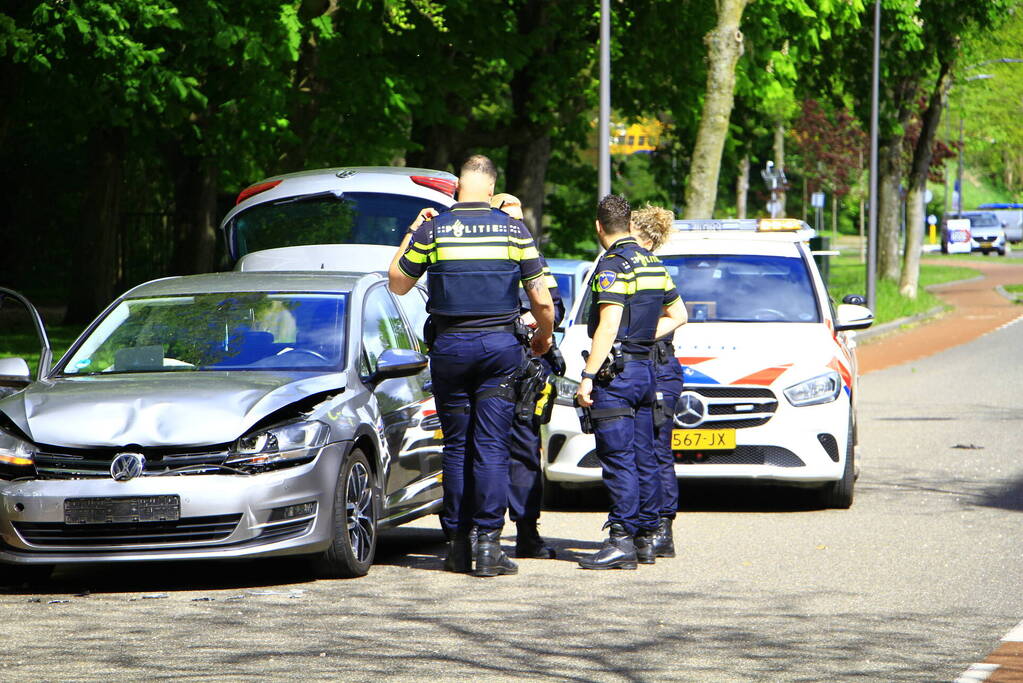 Schade bij ongeval tijdens trouwstoet